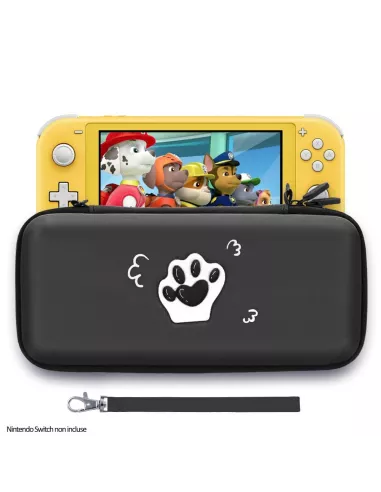 Sacoche de rangement "Patte de Chat" pour Nintendo Switch Lite - No...
