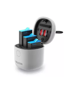 Boîtier de charge 3 Batteries Allin pour GoPro Hero 8/7/6/5 | Ibroz