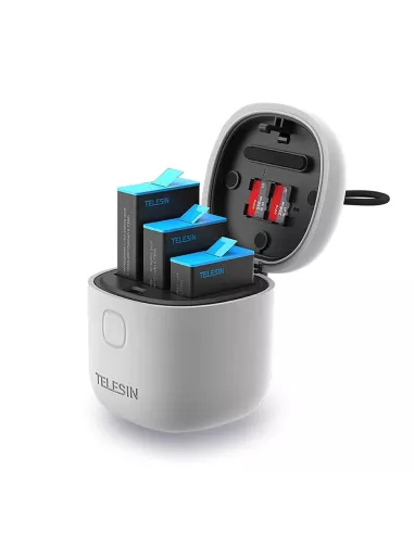 Allin 3 Battery Charging Case for GoPro Hero 8/7/6/5 | Ibroz