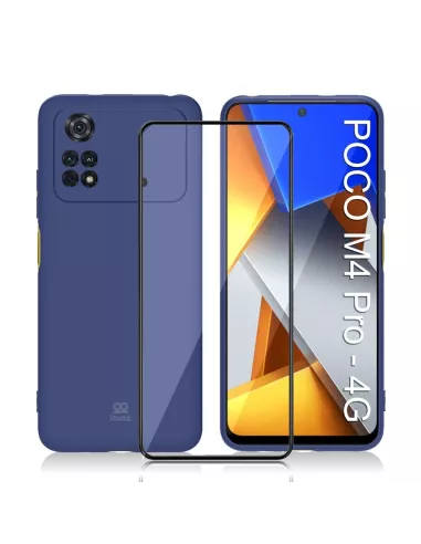 Xiaomi Poco M4 Pro (4G) LSR Liquid Silicone Case + Screen Prote...