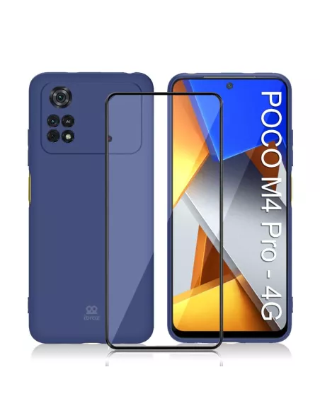 Xiaomi Poco M4 Pro (4G) Coque LSR Liquid Silicone + Protection écra...