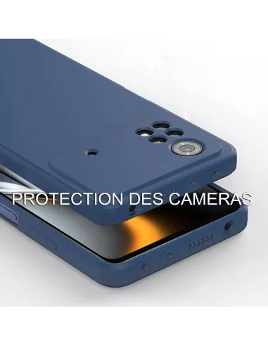 Xiaomi Poco M4 Pro (4G) Coque LSR Liquid Silicone + Protection écra...