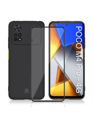 Xiaomi Poco M4 Pro (4G) LSR Liquid Silicone Case + Screen Prote...