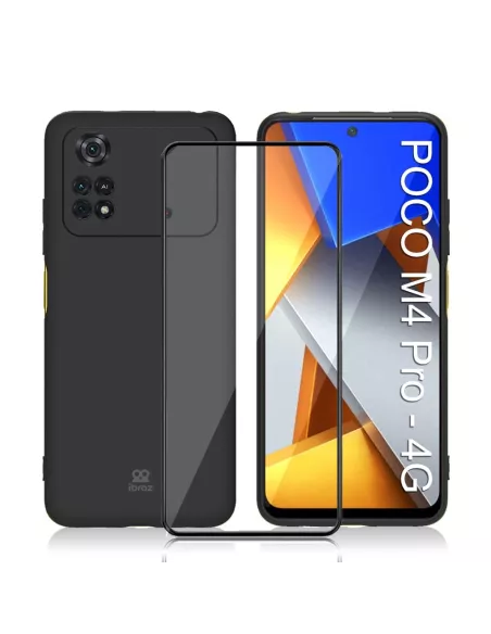 Xiaomi Poco M4 Pro (4G) Coque LSR Liquid Silicone + Protection écra...