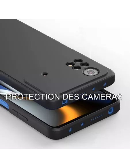 Xiaomi Poco M4 Pro (4G) LSR Liquid Silicone Case + Screen Prote...