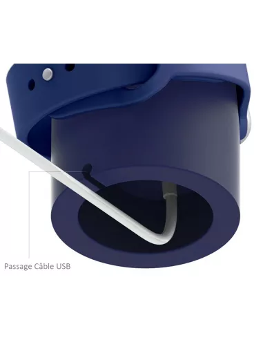 Support Socle de charge "Bullet" pour Apple Watch 7, 6, 5, 4, 3 | I...