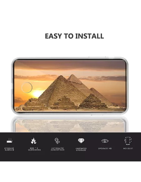 Galaxy S10e Inoglass tempered glass shell + 9H tempered glass | Ibroz