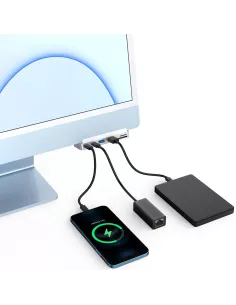 ibroz Facade MC01 hub for iMac 24 inch M1 (2021) USB-C - 7 Ports in 1 - HDMi 2