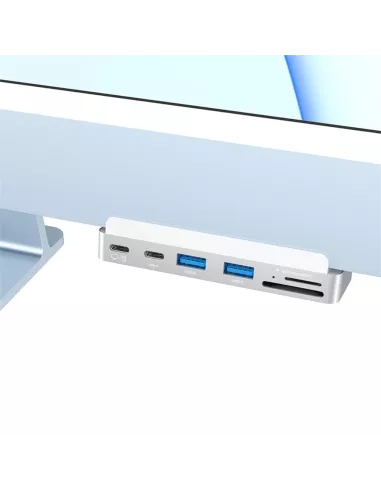 Hub Facade MC01 for iMac 24 inch M1 (2021) USB-C - 7 Ports in 1 ...