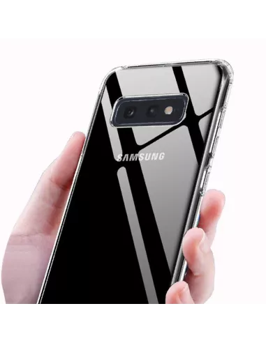 Galaxy S10e Coque Inoglass en verre trempé + Verre trempé 9H | Ibroz