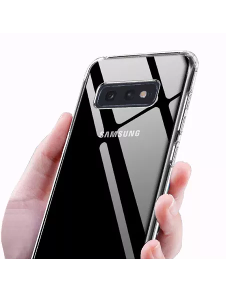 Galaxy S10e Coque Inoglass en verre trempé + Verre trempé 9H | Ibroz