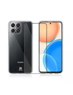 Honor X8 (5G) Pack Coque antichocs + Protection Ecran 9H - Transpar...