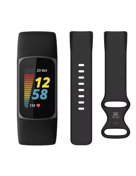 Bracelet Sport Fitbit Charge 5 - Noir | Ibroz
