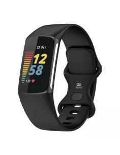Fitbit Charge 5 Sport Wristband - Black | Ibroz 2