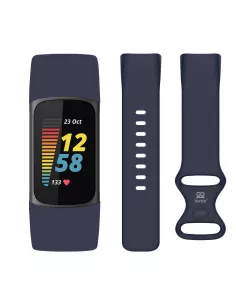 Fitbit Charge 5 Sport Wristband - Navy Blue | Ibroz