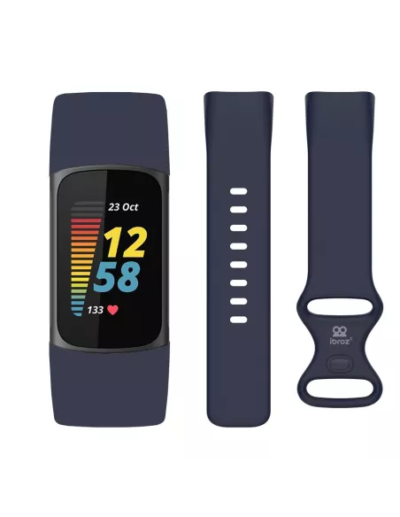Fitbit Charge 5 Sport Wristband - Navy Blue | Ibroz