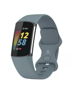 Bracelet Sport Fitbit Charge 5 - Gris bleu | Ibroz 2