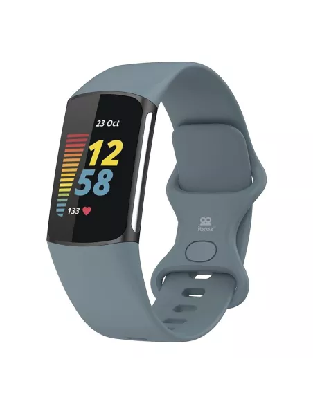 Bracelet Sport Fitbit Charge 5 - Gris bleu | Ibroz