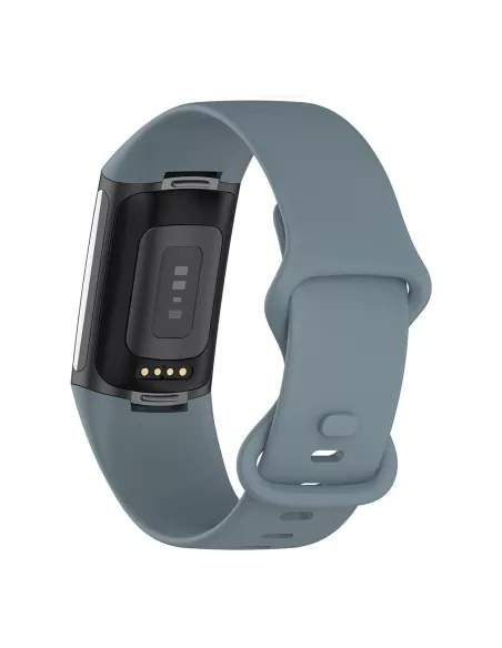 Fitbit Charge 5 Sport Wristband - Grey blue | Ibroz