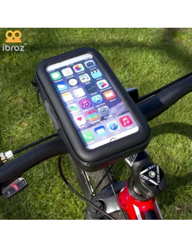 Support pour smartphone universel moto, vélo, vtt sur guidon (barre...