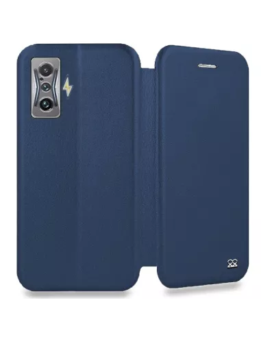 Xiaomi Poco F4 GT (5G) Leather Case Folio Clam - Cosmos Blue | Ibroz
