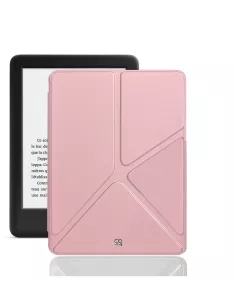Amazon Kindle 6" (10ème Gén) Etui Cuir Origami - Rose gold | Ibroz