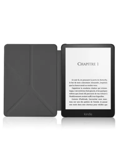 Amazon Kindle 6" (10ème Gén) Etui Cuir Origami - Bordeaux | Ibroz