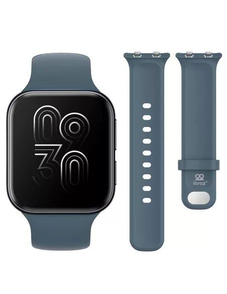Bracelet sport Oppo Watch - Bleu gris | Ibroz