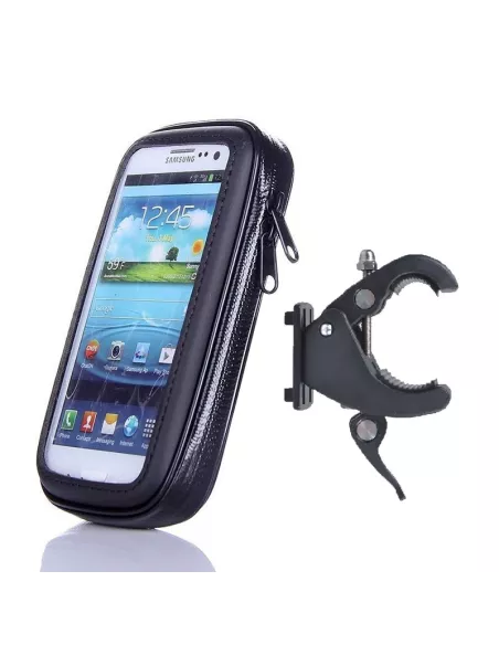Support pour smartphone universel moto, vélo, vtt sur guidon (mâcho...