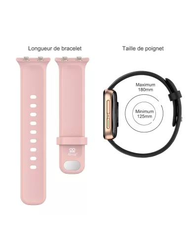 Bracelet sport Oppo Watch - Rose | Ibroz