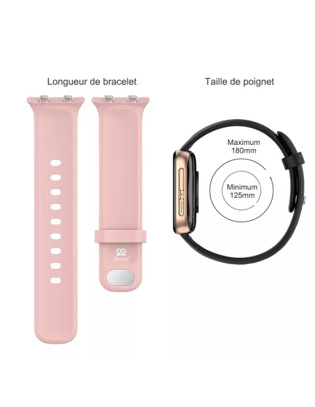 Bracelet sport Oppo Watch - Rose | Ibroz