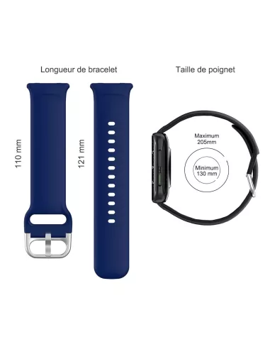 Oppo Watch 2 Sport Wristband - Navy Blue | Ibroz