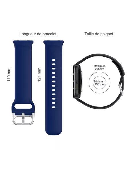 Oppo Watch 2 Sport Wristband - Navy Blue | Ibroz