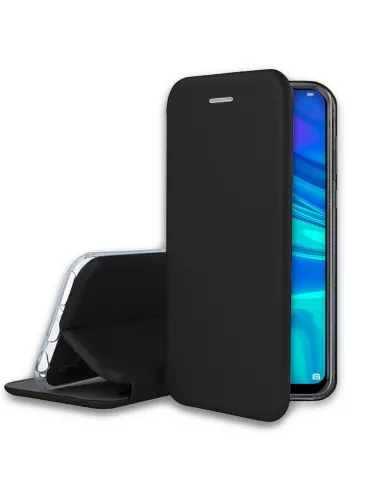 Huawei PSmart (2019) Etui Cuir Folio CLAM | Ibroz
