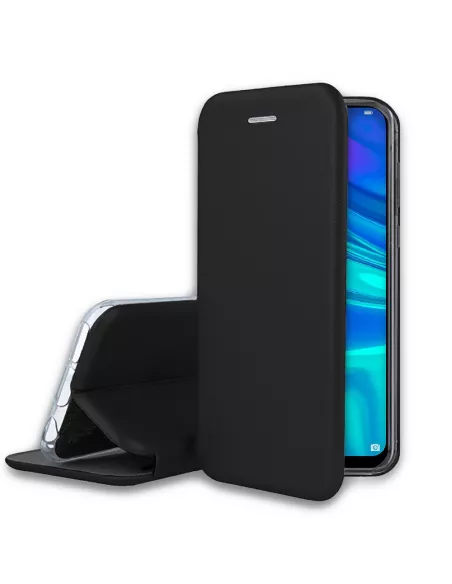 Huawei PSmart (2019) Etui Cuir Folio CLAM | Ibroz