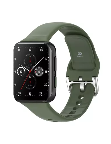 Bracelet sport Oppo Watch 2 - Vert militaire (kaki) | Ibroz