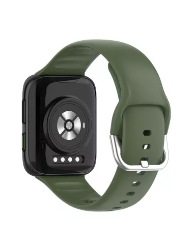 Bracelet sport Oppo Watch 2 - Vert militaire (kaki) | Ibroz