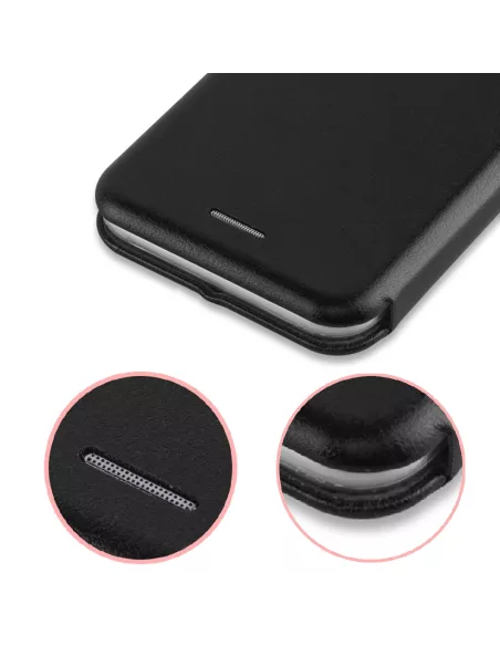Xiaomi Redmi Note 7 Etui Cuir Folio CLAM | Ibroz
