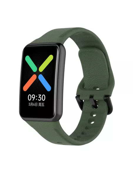Bracelet sport Oppo Watch Free - Vert militaire (kaki) | Ibroz