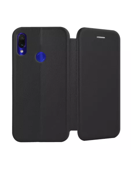 Xiaomi Redmi Note 7 Etui Cuir Folio CLAM | Ibroz