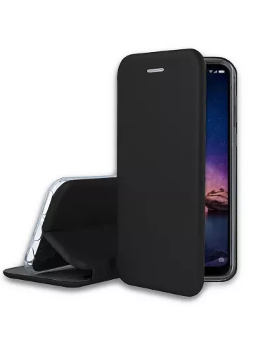 Xiaomi Redmi Note 6 Etui Cuir Folio CLAM | Ibroz