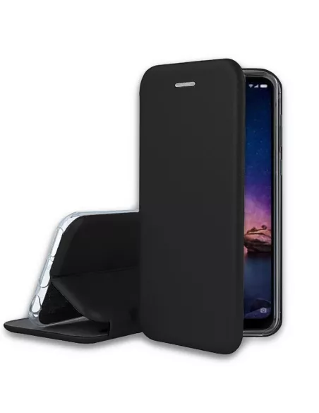 Xiaomi Redmi Note 6 Etui Cuir Folio CLAM | Ibroz