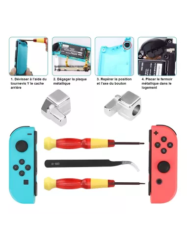 3D Joystick repair kit for Nintendo Switch Joy-con controllers...