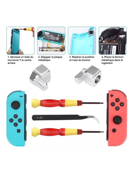 3D Joystick repair kit for Nintendo Switch Joy-con controllers...