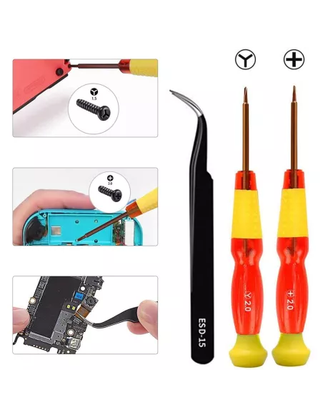 3D Joystick repair kit for Nintendo Switch Joy-con controllers...