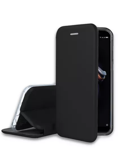 Xiaomi Redmi Note 5 Etui Cuir Folio CLAM | Ibroz