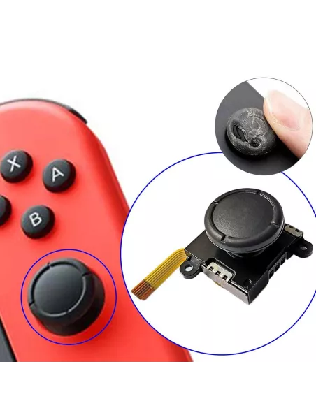 Joystick de remplacement pour manette Joy-Con Nintendo Switch, Swit...