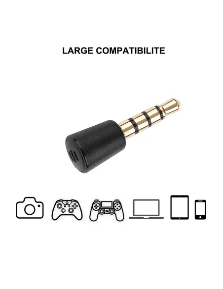 Mini Micro pour Nintendo Switch, Playstation PS4-PS5, Xbox, Wii, Sm...