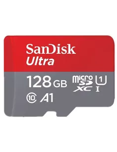 SanDisk 128GB MicroSD XC Ultra Memory Card + SDe 10 Adapter, ...