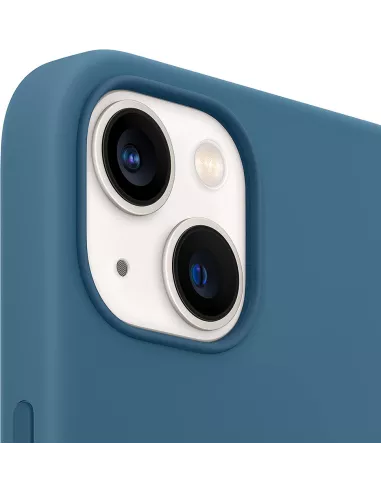 Apple iPhone 13 Mini Coque Liquid Silicone + Verre Trempé 9H (5D) -...